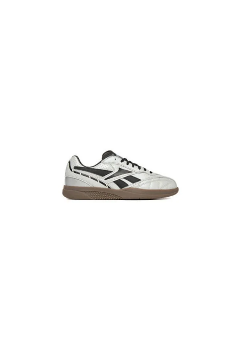 Pantofi sport dama  EO-HAMMER STREET, argintiu, piele naturala, sireturi