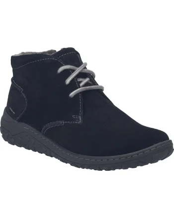 Pantofi loafers femei,  Ruby 01, piele naturala, negru, marime
