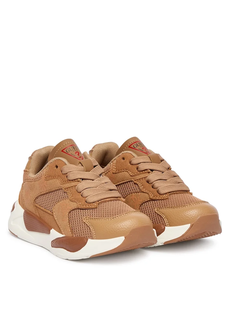 Pantofi copii,  fete, piele ecologica, model G1V2, culoare maro