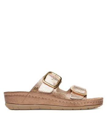 Papuci dama,  Rose Gold 1853, piele ecologica