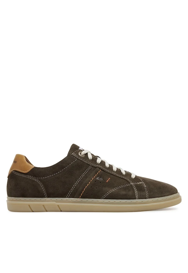 Tenisi barbati  JAYDEN-01, kaki, piele naturala