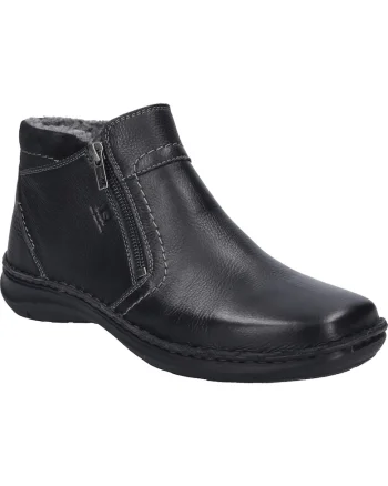 New Anvers 04, piele naturală, negru, Negru