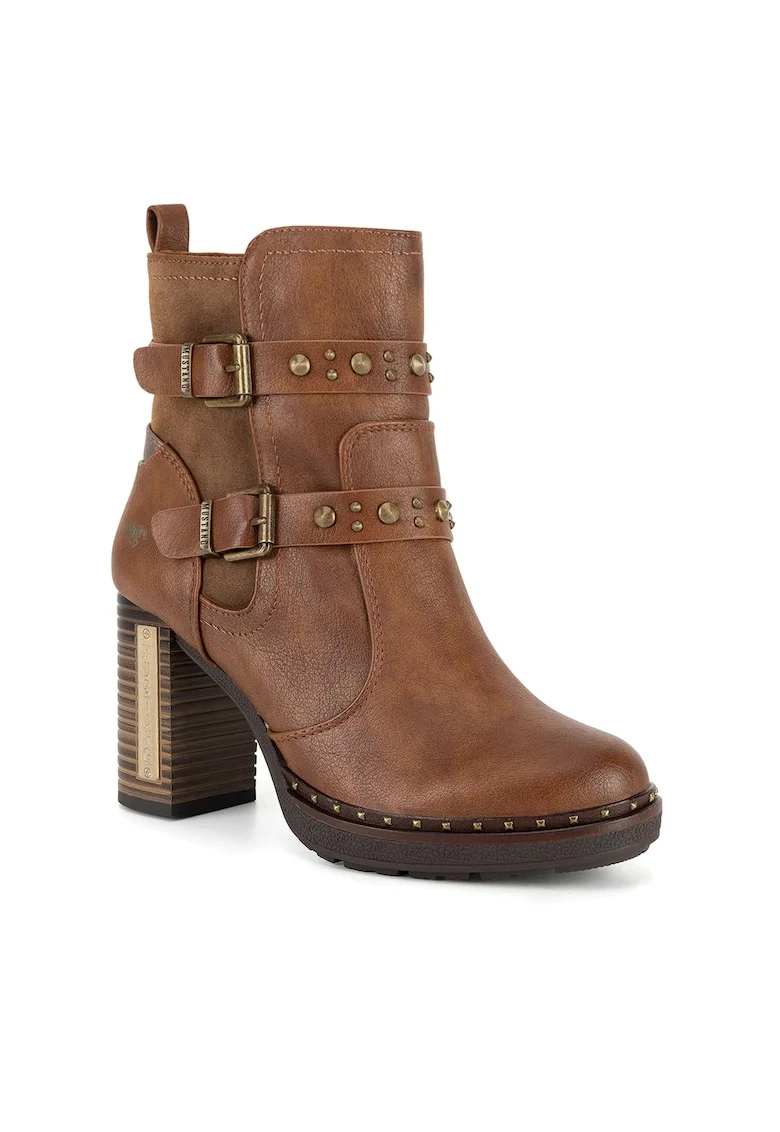 Botine dama 1336-512,  Textil, Maro