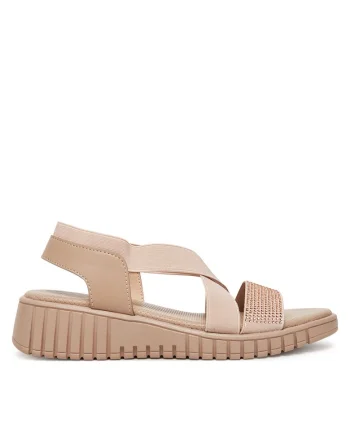 Sandale dama,  R24AW02800, Bej