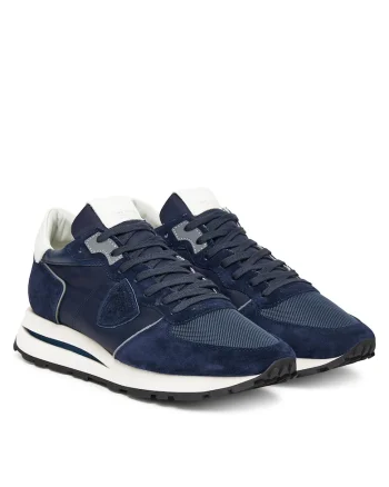 Tenisi barbati  Mondial, piele naturala, Bleumarin