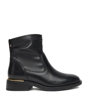 Botine dama CEO-RST-6397-02,  Piele naturala, Negru