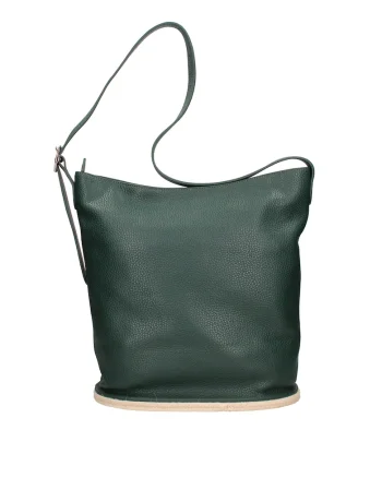 Geanta cu bareta de umar Zelia Plus, Verde