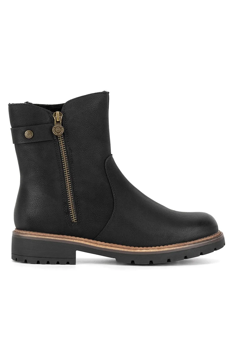 Botine dama  CEO-WS6207-10, negru, sintetic