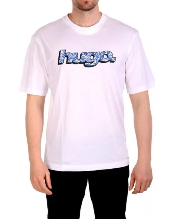 Tricou barbati NUGIBOI,  Bumbac, Alb,