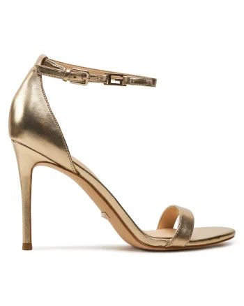 Sandale dama,  Kabaile FL8KIL LEA03, piele naturala, auriu,