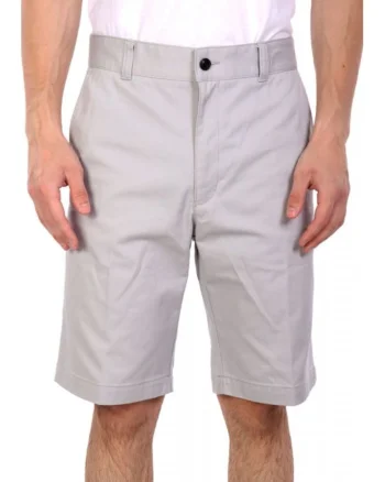 Pantaloni scurti barbati  Bermuda, 65% poliester, 35% bumbac, gri