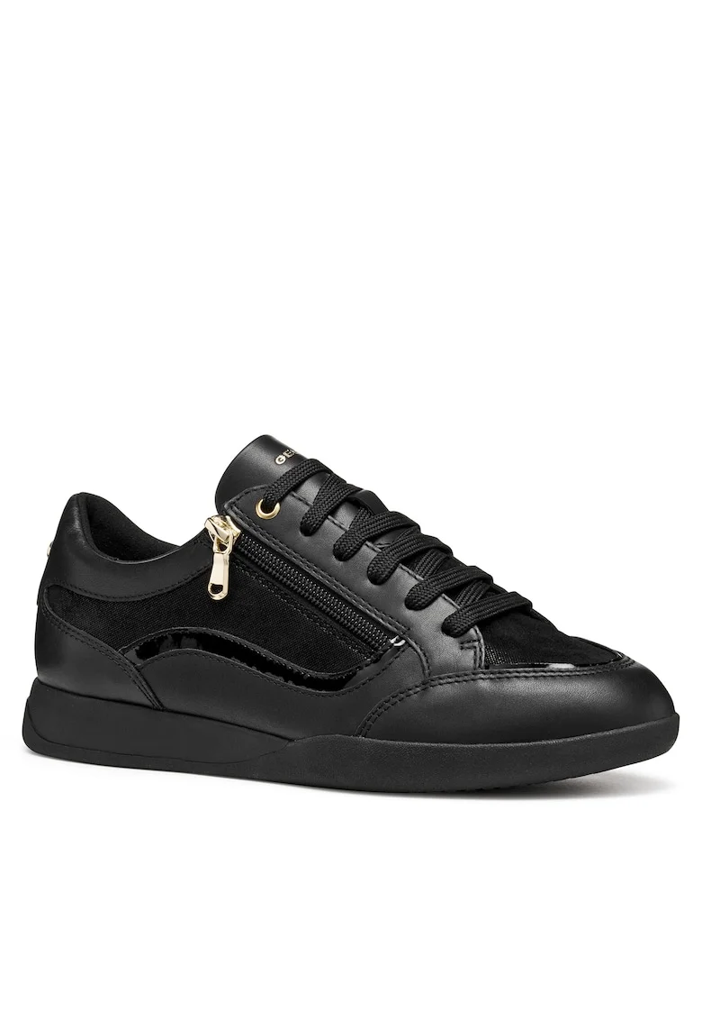 Tenisi dama  Maryemy D563BB 0MA, piele naturala, negru