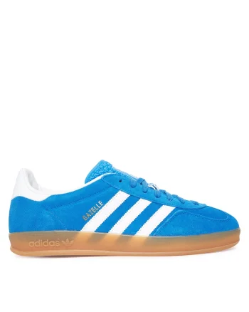 Tenisi barbati  Gazelle Indoor, piele naturala, albastru
