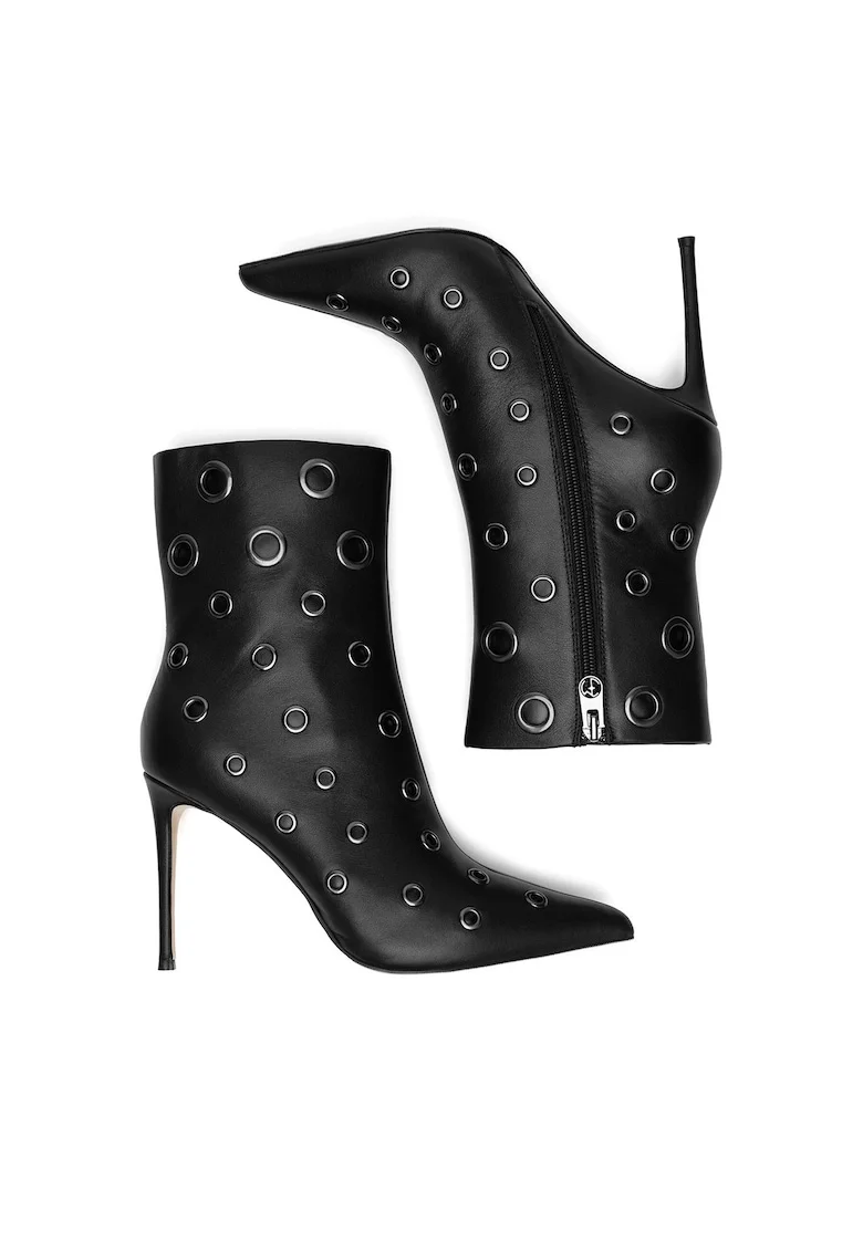 Botine elegante, Negru