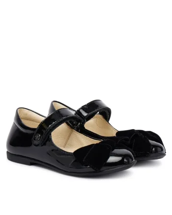Pantofi copii,  piele naturala, negru