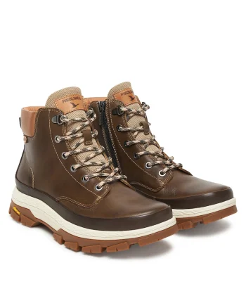 Ghete barbati  Seaweed 422, piele naturala, culoare maro