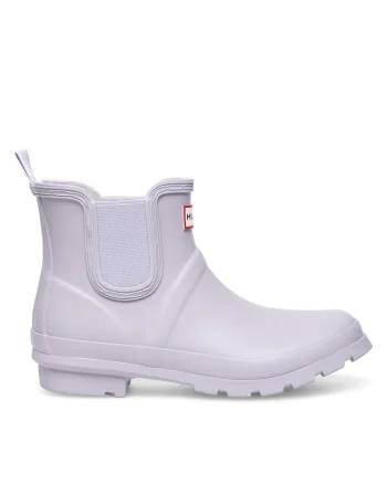 Botine dama,  HFW-001, cauciuc, mov