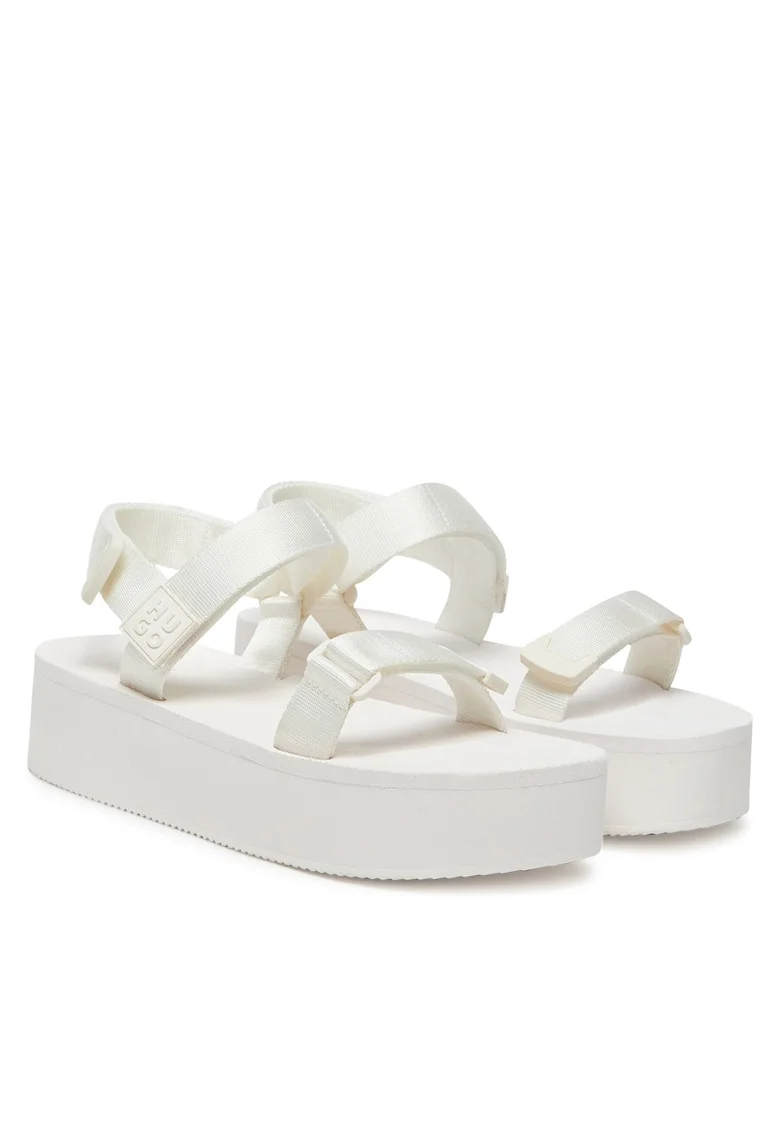 Sandale dama  model Natural 102, Alb