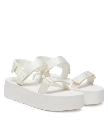 Sandale dama  model Natural 102, Alb