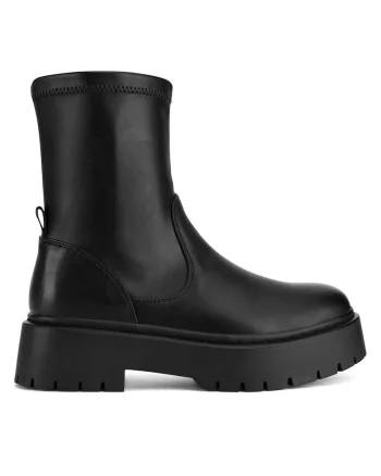 Botine dama CEO-HY13123-41,  Textil, Negru