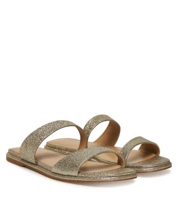 Slapi dama,  Pale Gold 740, piele naturala