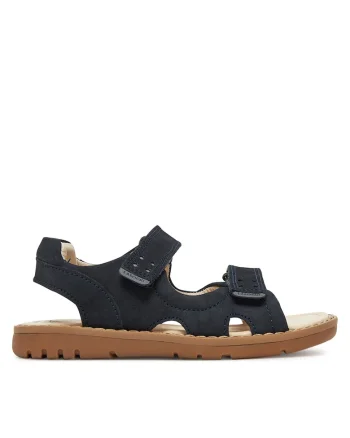 Sandale copii,  bleumarin, piele naturala,