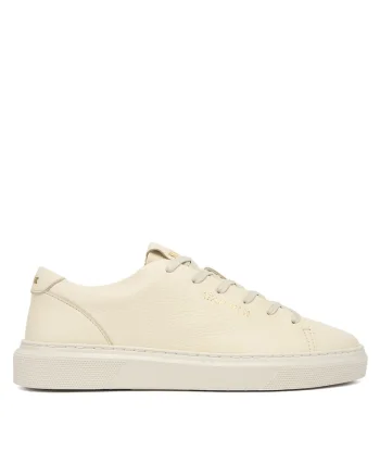 Tenisi barbati  Off White 041, piele naturala, bej