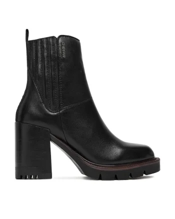 Botine dama,  CEO-WI34-CLEVELAND, piele naturala, negru