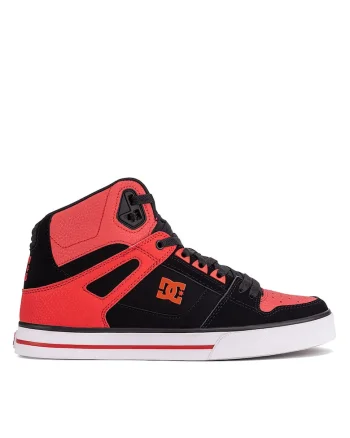 Tenisi barbati,  PURE HIGH-TOP WC ADY, rosu, piele naturala, Rosu