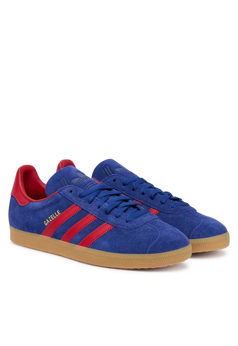 Tenisi barbati  Gazelle, piele naturala, albastru