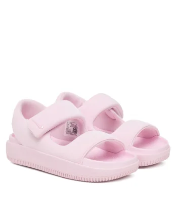 Sandale dama  Pink Foam, piele ecologica, roz