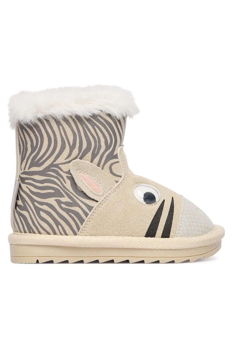 Ghete fete,  piele ecologica, Multicolor