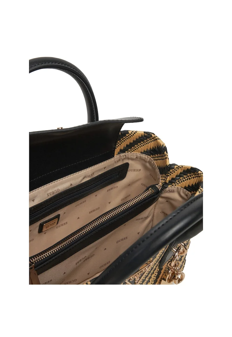 Geanta dama  NTB HWWG92 10050, piele ecologica, neagra