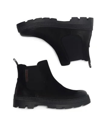 Botine dama,  piele naturala, negru CEO-WI23-PUSZAN-01