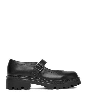 Pantofi dama  piele neagra, Negru