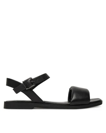 Sandale dama  piele naturala negru, Negru