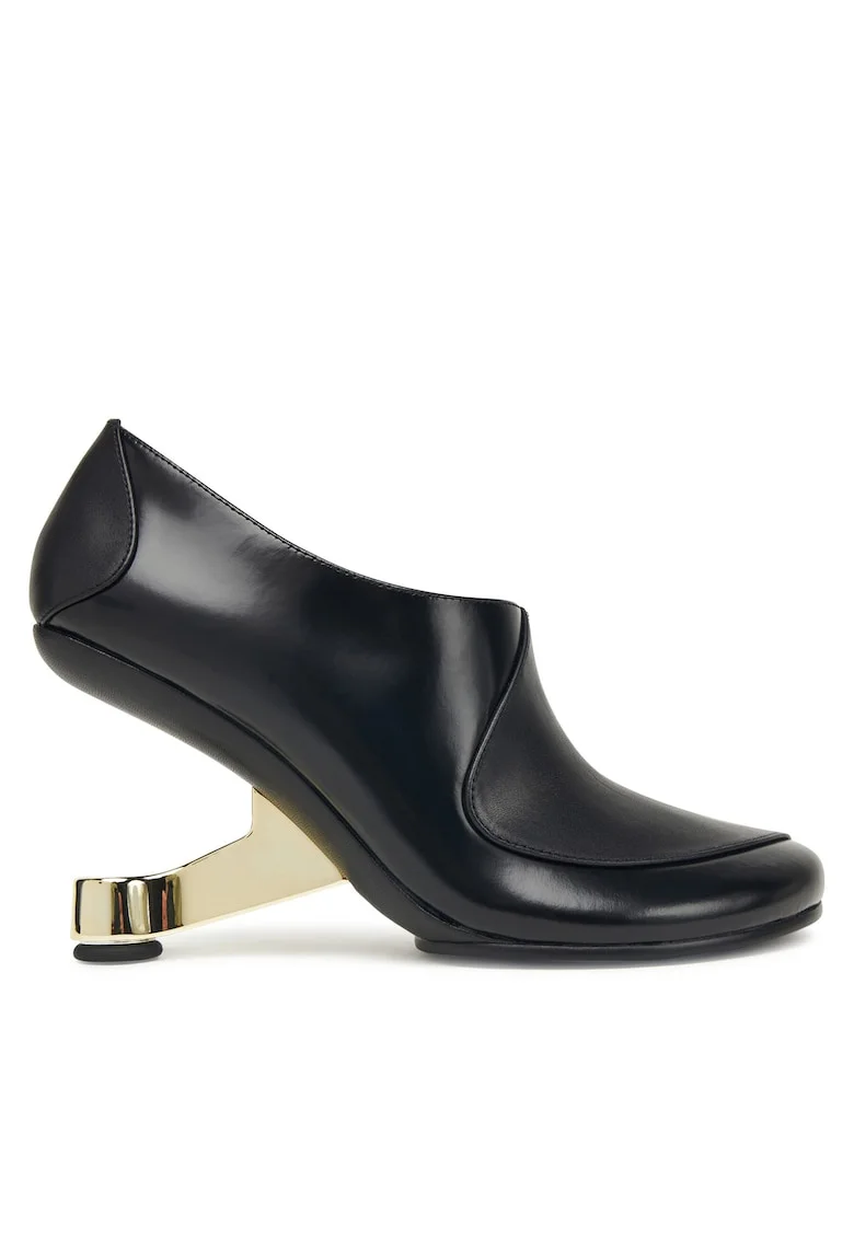 Pantofi dama,  Eamz Dana, piele naturala, Negru