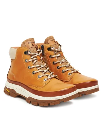 Ghete barbati  Cheddar 717, piele naturala, culoare Cheddar