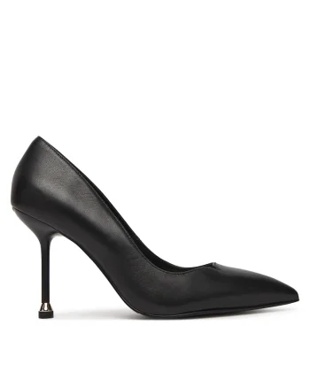 Pantofi dama,  tocuri, piele naturala, negru