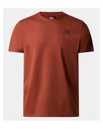 Tricou barbati  caramiziu, bumbac,