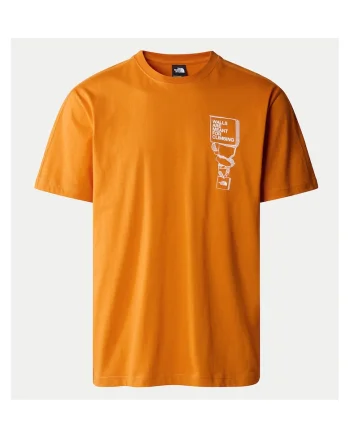 Tricou barbati  portocaliu, bumbac,