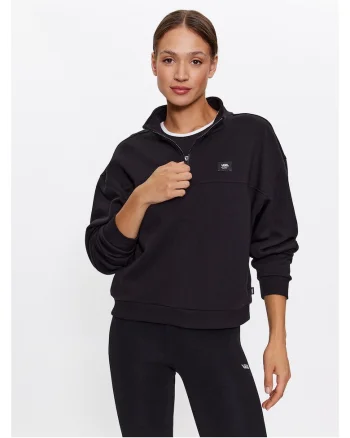 Hanorac dama  negru, din textil