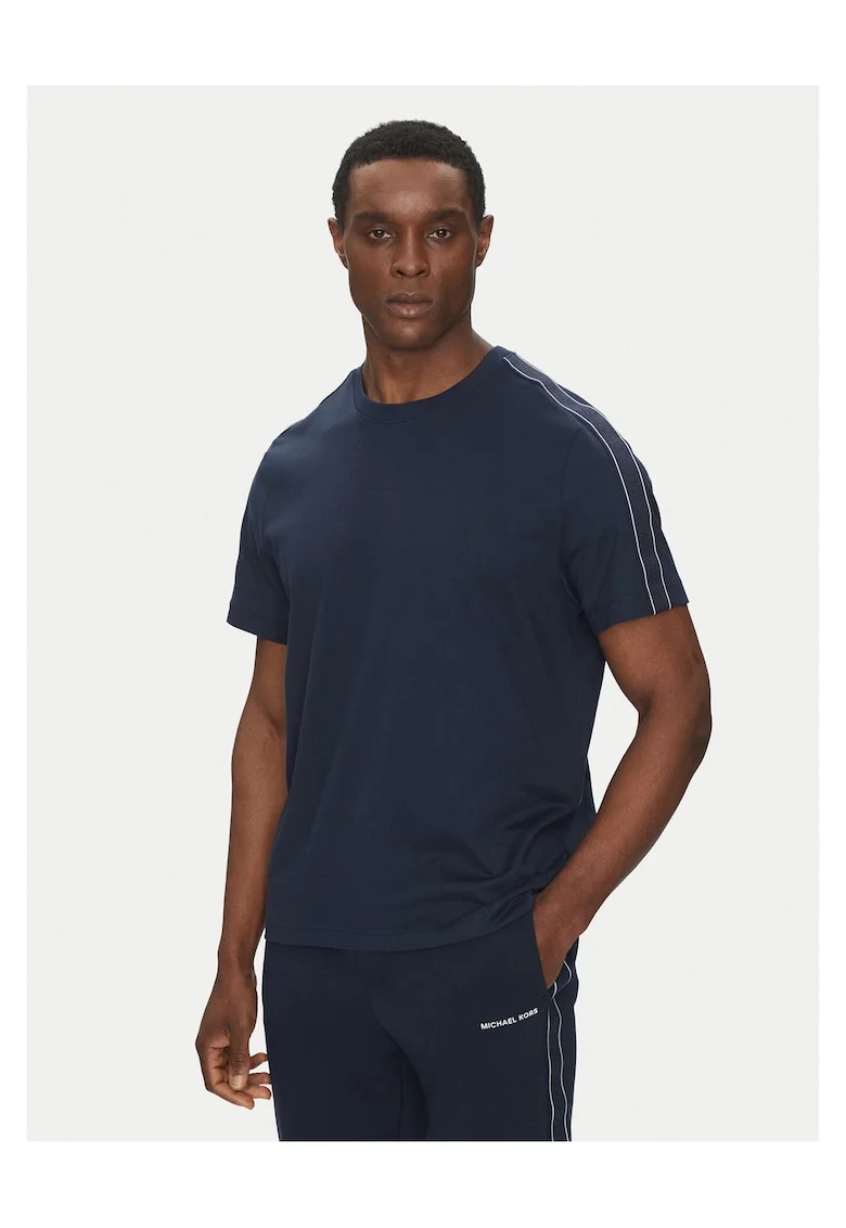 Tricou barbat,  bleumarin, bumbac