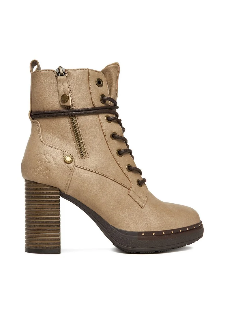 Botine dama,  bej,