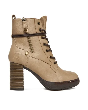 Botine dama,  bej,