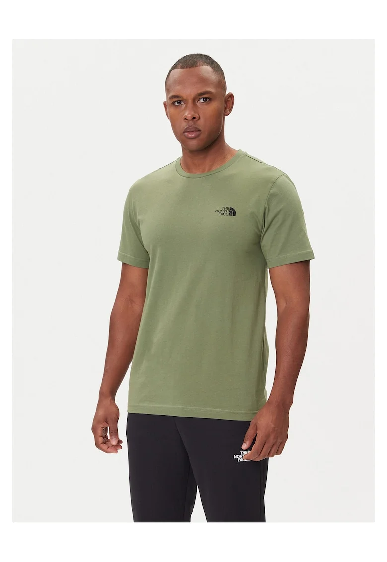 Tricou barbat  verde, bumbac