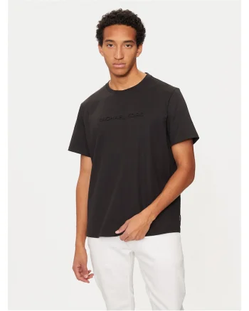 Tricou barbat,  negru, bumbac