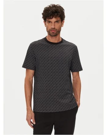 Tricou barbati  negru, bumbac