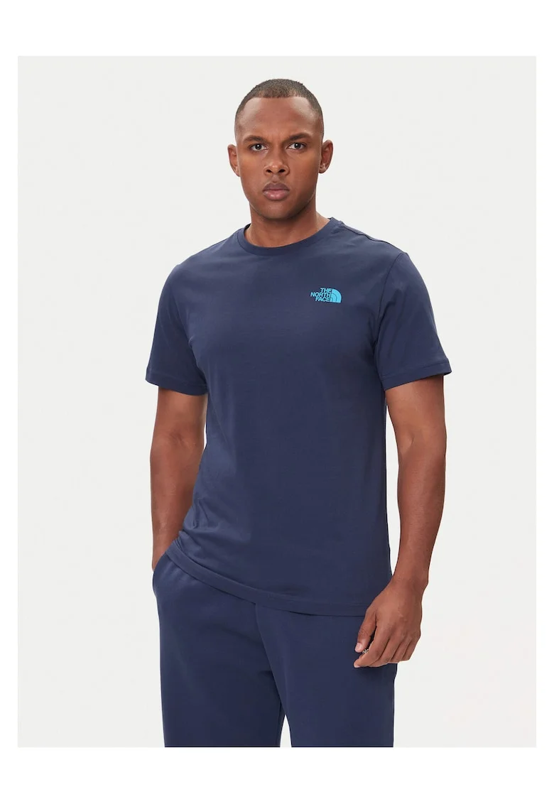 Tricou barbati  bleumarin, bumbac