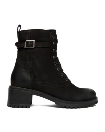 Ghete dama,  piele naturala, negru CEO-WI23-TR24-05